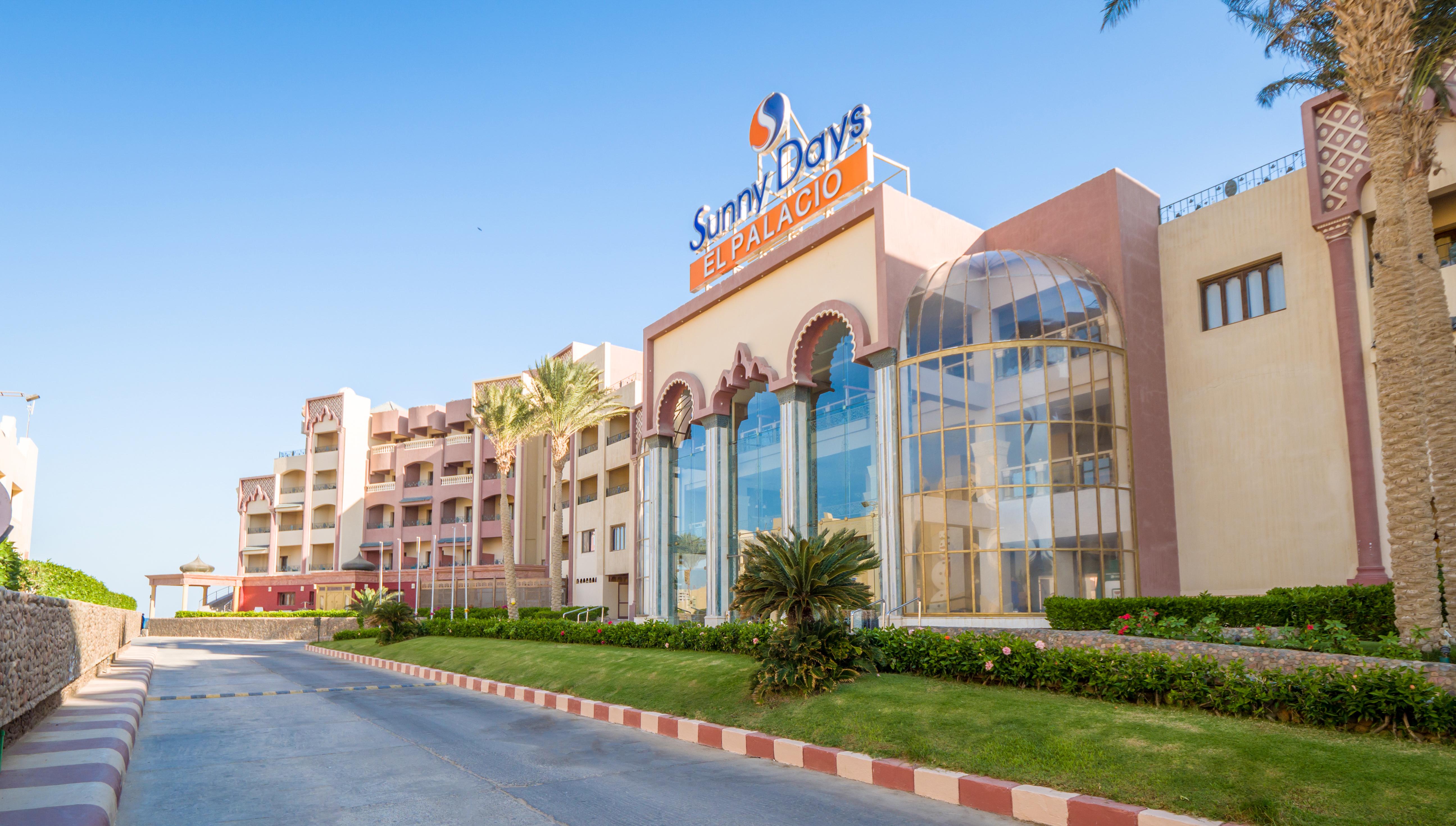 Sunny Days El Palacio Resort & Spa Hurghada Bagian luar foto