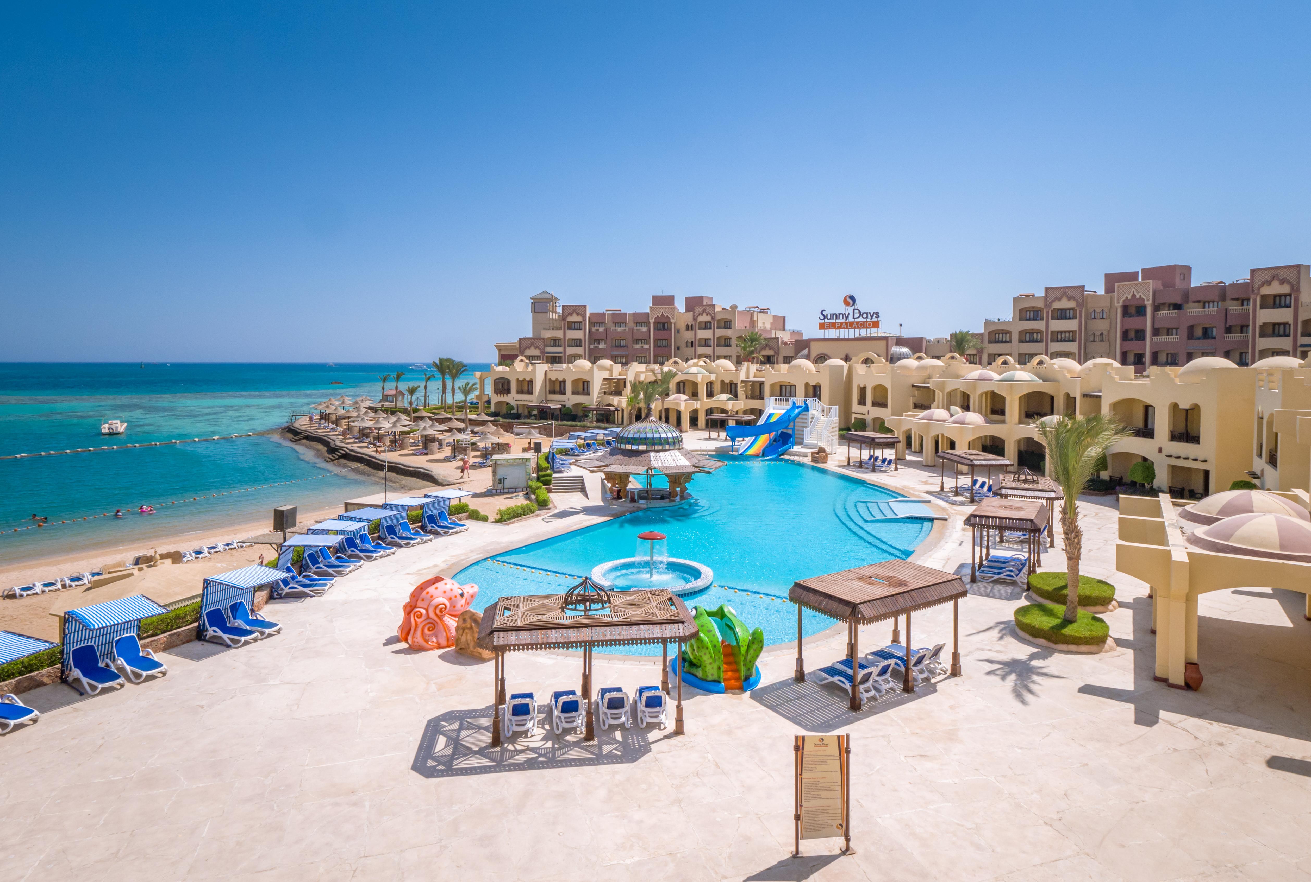 Sunny Days El Palacio Resort & Spa Hurghada Bagian luar foto